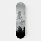 白黒の森の夢#2 #wall #decor #art スケートボード (正面)