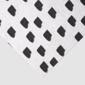 白黒の水色のブラシストローク 薄葉紙 (詳細)