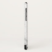 白黒の汚い都市背景 Case-Mate iPhoneケース (裏面/左)