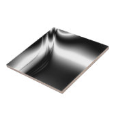 白黒の河口 タイル (側面)