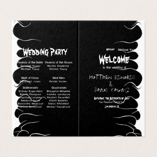 白黒の消防式プログラム結婚ズ (外部フラット)