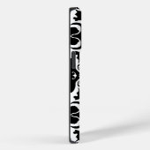 白黒の渦巻き模様 Case-Mate iPhoneケース (裏面 / 右)