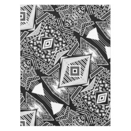 白黒の滑走路ファッションインスパイア テーブルクロス