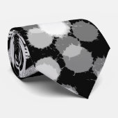 白黒の滑走路ファッション2022インスパイア首部 ネクタイ (ロール)