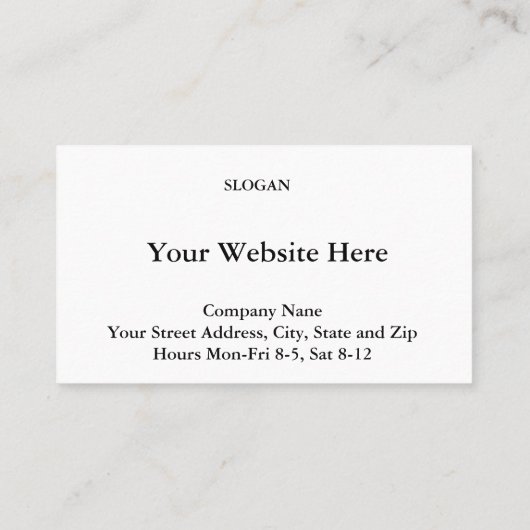 白黒の火器の名刺 名刺 (裏面)