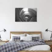 白黒の灯台 キャンバスプリント (インサイチュ (寝室))