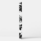 白黒の熱帯：シルエット自然 Case-Mate iPhoneケース (裏面 / 右)