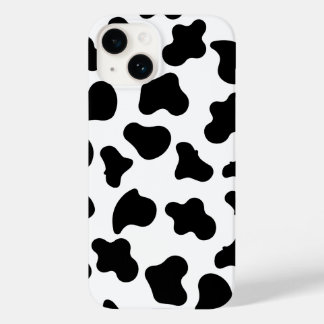 白黒の牛のプリントiPhoneケース Case-Mate iPhone 14ケース