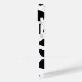 白黒の牛のプリントiPhoneケース Case-Mate iPhoneケース (裏面 / 左)