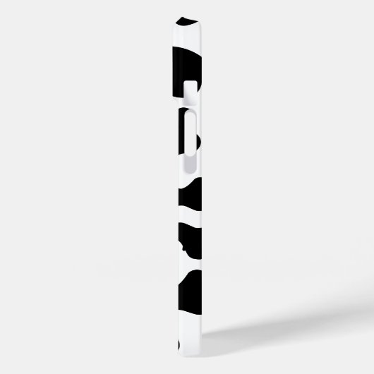 白黒の牛のプリントiPhoneケース Case-Mate iPhoneケース (裏面 / 左)