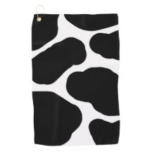 白黒の牛の斑点のパターン