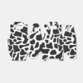 白黒の牛の斑点の動物パターン フェイバーボックス (折り畳みなし)