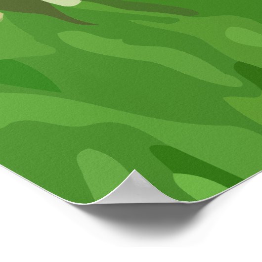 白黒の牛の絵画放牧。 ポスター (角)