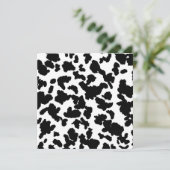 白黒の牛の隠しファーパターン シーズンカード (スタンド正面)