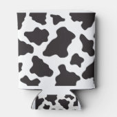 白黒の牛皮クーラーボックスビールスリーブ 缶クーラー (裏面)