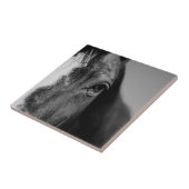 白黒の目のアートワーク タイル (側面)