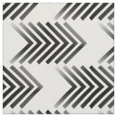 白黒の矢の模様 ファブリック (見本)