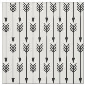 白黒の矢印パターン ファブリック (見本)