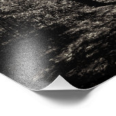 白黒の秋のセントラルパークビュー フォトプリント            (角)