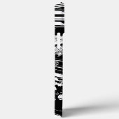 白黒の筋肉フューリー Case-Mate iPhoneケース (裏面 / 右)