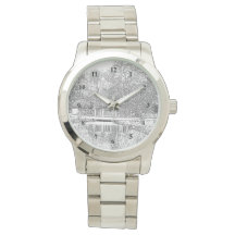 白黒の素敵な池