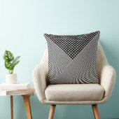 白黒の組み合わせパターン クッション (椅子)