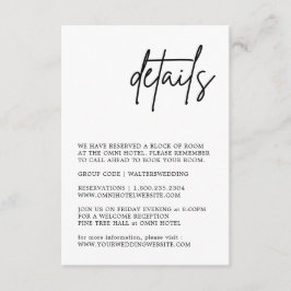 白黒の結婚詳細・エンクロージャ・カード エンクロージャーカード