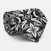 白黒の統一 ネクタイ (ロール)