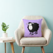 白黒の羊 クッション (椅子)