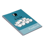 白黒の羊 ノートブック (右側)