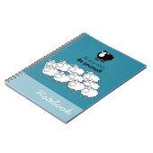 白黒の羊 ノートブック (左側)