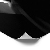 白黒の美しいインディアン女性モノクロ ポスター (角)