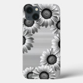 白黒の美しい花 Case-Mate iPhoneケース (裏面)