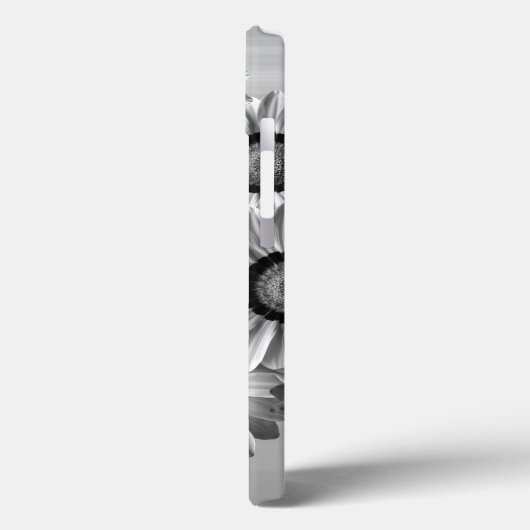 白黒の美しい花 Case-Mate iPhoneケース (裏面 / 左)