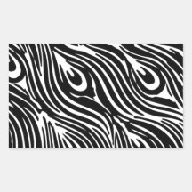 白黒の羽毛パターン