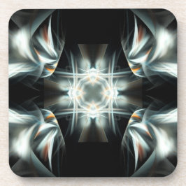 白黒の翼のある星 コースター