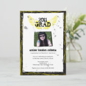 白黒の翼の卒業グランジ 招待状 (スタンド正面)