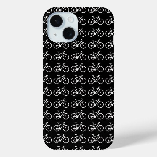 白黒の自転車 Case-Mate iPhoneケース (裏面)
