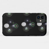 白黒の芝生鉢の柄 Case-Mate iPhoneケース (裏面(横))