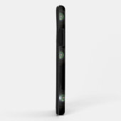 白黒の芝生鉢の柄 Case-Mate iPhoneケース (裏面/右)