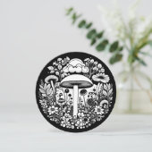 白黒の花とキノコヴィンテージ (スタンド正面)