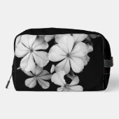 白黒の花のクローズアップ ドップキット (裏面)