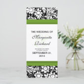 白黒の花婚式プログラム プログラム (スタンド正面)