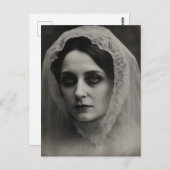 白黒の花嫁 ポストカード (正面/裏面)