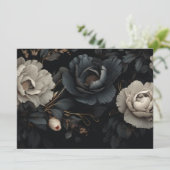 白黒の花 (スタンド正面)