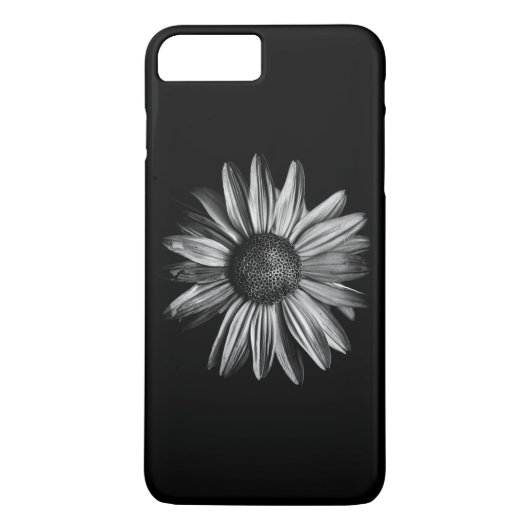 白黒の花18 Case-Mate iPhoneケース (裏面)