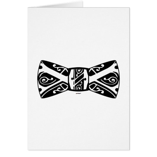 白黒の蝶ネクタイ (正面)