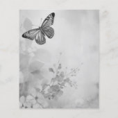 白黒の蝶 (裏面)