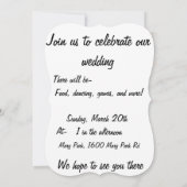 白黒の蝶 (裏面)