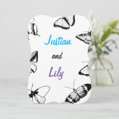 白黒の蝶 (スタンド正面)